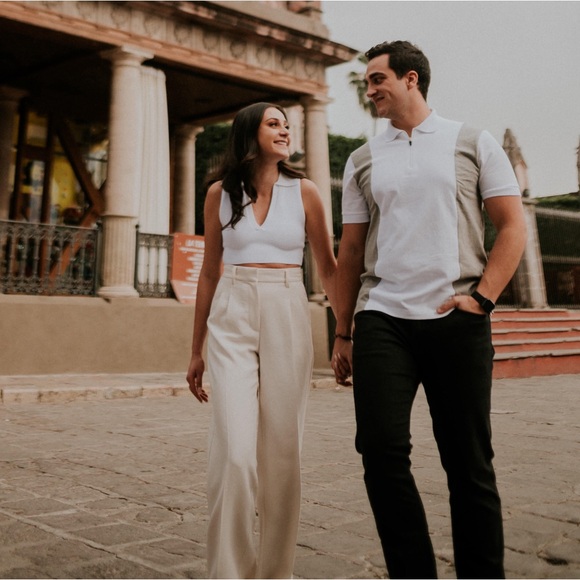 Aritzia Babaton Sculpt Knit Polo Tank - Picture 2 of 5